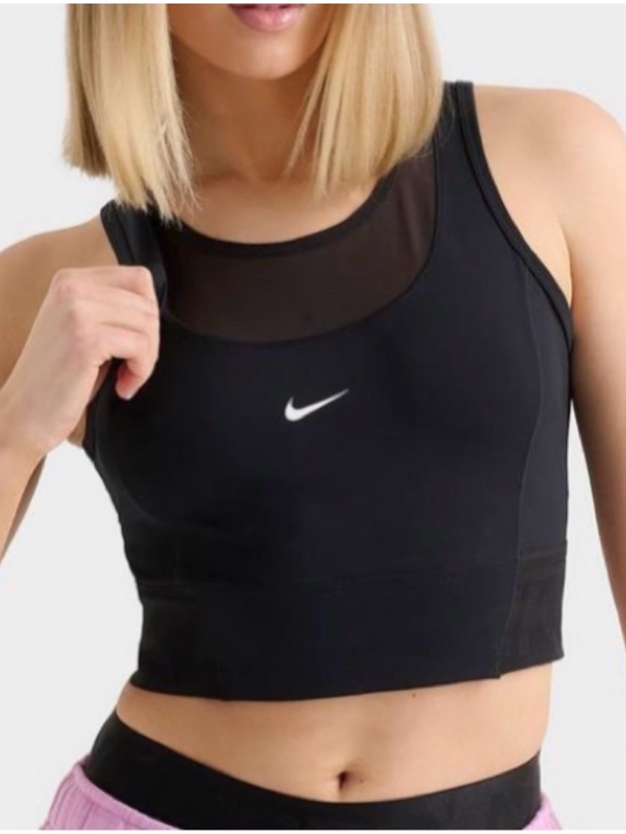 Nike Black Dri-Fit Performance Crop Tank